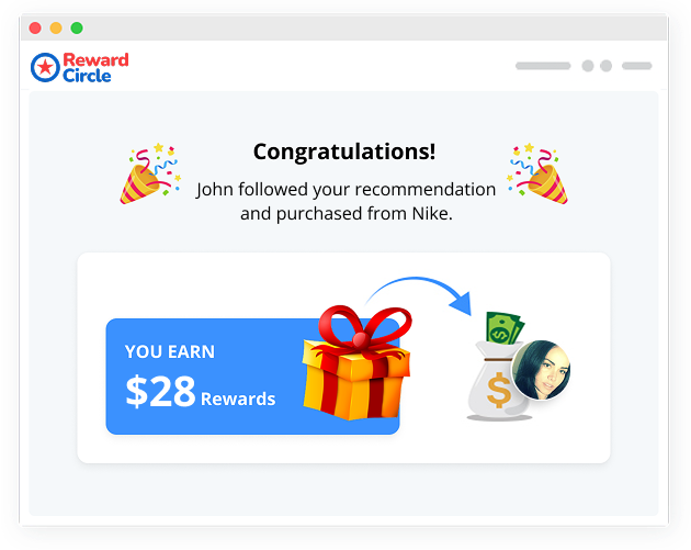 Earn rewards